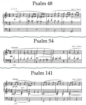 Lennart moree korte psalmvoorspelen in romantische stijl   deel 8 short preludes for the genevan psalter   vol 8 music lennart moree inhoud