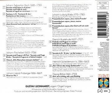Leonhardt gustav   bach toccata and fuge in d minor   back