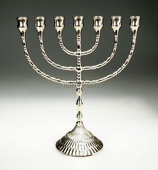 Menorah goudklerig 24.5cm (Nieuw!)