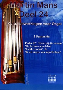 Mans, Martin - Koraal bewerkingen dl 24 (Klavar)