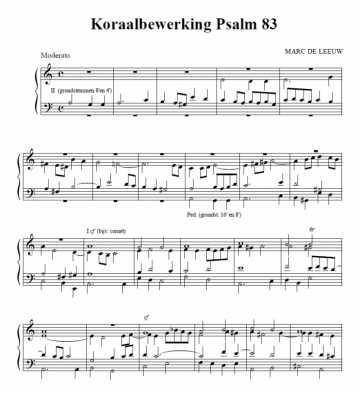 Leeuw, Marc de - 5 Koraalbewerkingen