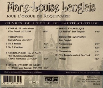 Marie back