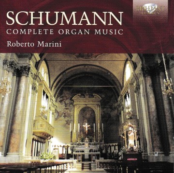Marini roberto   schumann complete organ music   front