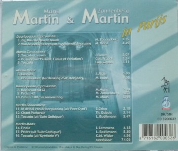 Martin mans achterkant