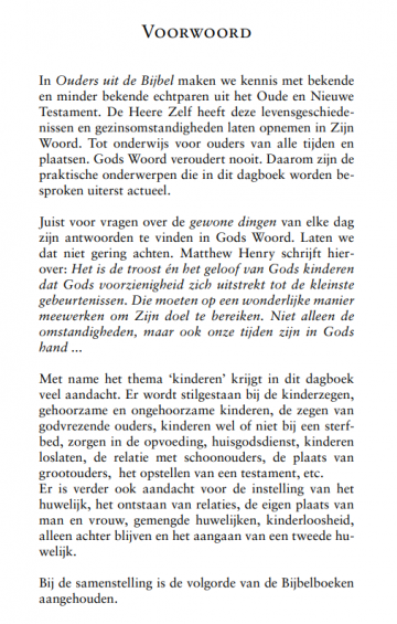 Matthew henry ouders uit de bijbel 0