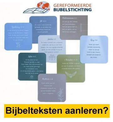 Memk gbs gbs memorisatiekaartjes voor het aanleren van 52 bijbelteksten in de statenvertaling memk gbs gbs tolle lege refoboekcom den hertog gebr gebr koster barneveld houten