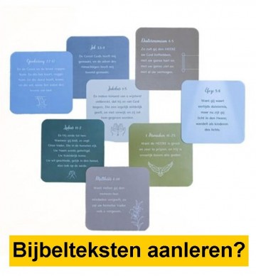 Memk gbs memorisatiekaartjes voor het aanleren van 52 bijbelteksten in de statenvertaling memk gbs gbs tolle lege refoboekcom den hertog gebr gebr koster barneveld houten