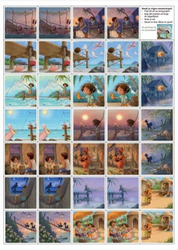 Memoriespel yaro en de slippervis