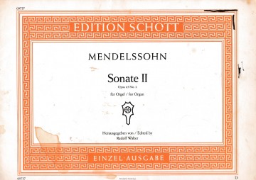 Mendelssohn   sonate 2 opus 65