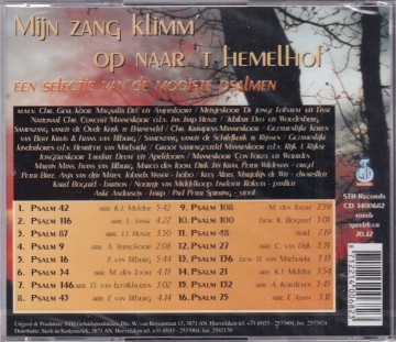 Mijn zang klimm op naar t hemelhof back