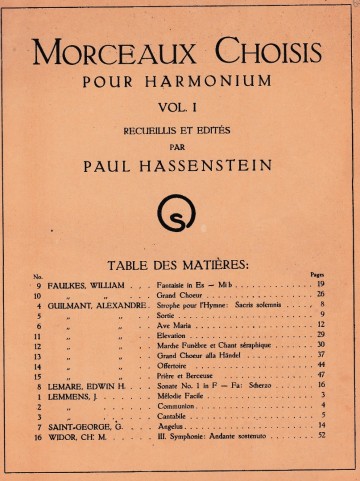 Morceaux choisis vol 1   2