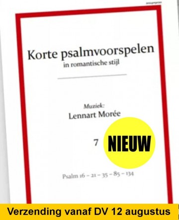 Moree korte romantische psalmvoorspelen deel 7 0