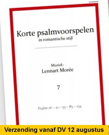 Moree korte romantische psalmvoorspelen deel 7