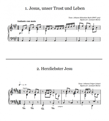 Moree lennart   hymn arrangements for piano deel 1