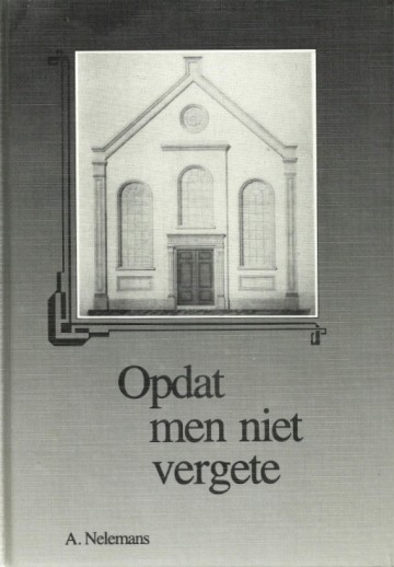 Nelemans a   opdat men niet vergete