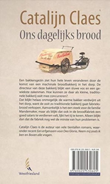 Ons dagelijks brood   catalijn claes  gedrukt boek 9789020530605