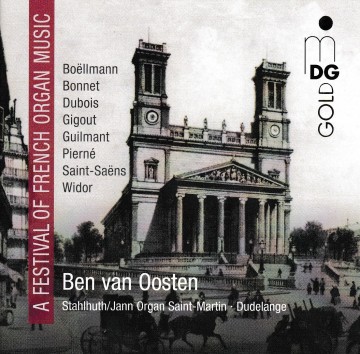 Oosten ben van   a festival of french organ music   front