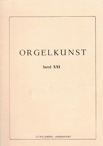 Orgelkunst 21 front