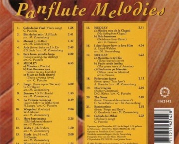 Panflute melodies   back