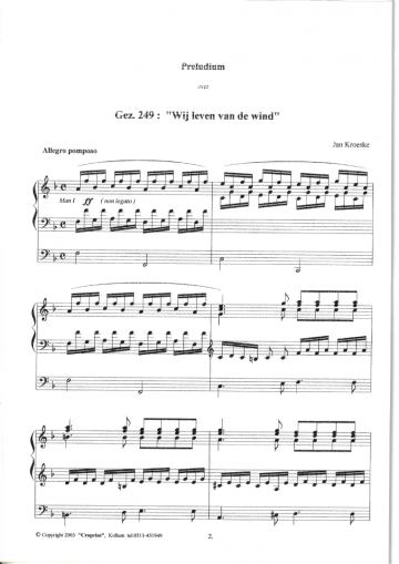 Pinksteren deel 1 wij leven van de wind