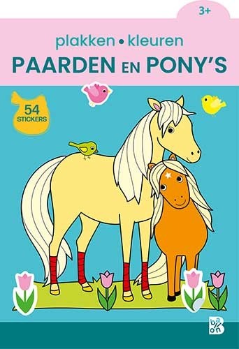 Plakken en kleuren paarden en ponys