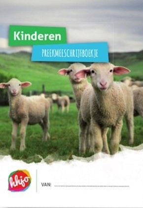 Preekmeeschrijfboekje kinderen