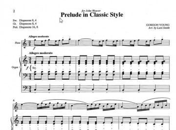 Prelude in clasic style lzc801043u