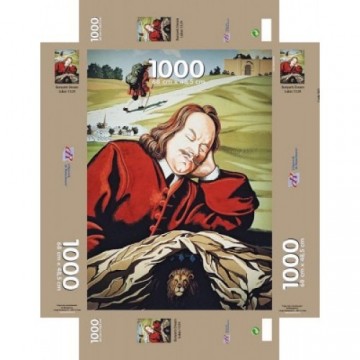 Puzzel 500x500 bunyans drream christenreis 0