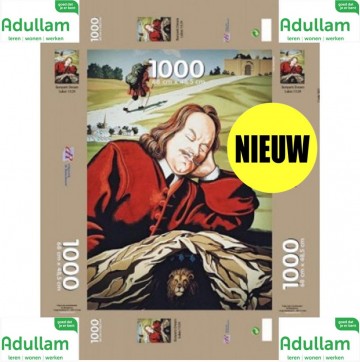 Puzzel 500x500 bunyans drream christenreis adullam