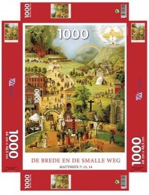Puzzel de brede weg 400x400