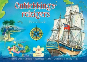Puzzelboek ontdekkingsreizxigers