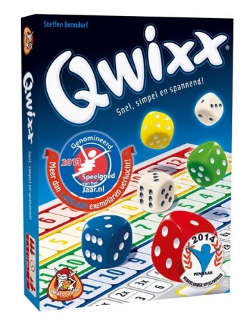 Qwixx basisspel dobbelspel 8718023601259