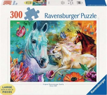 Ravensburger lady paarden horses 300 voorkant