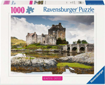 Ravensburger puzzel eilean donan castle scotland   legpuzzel   1000 stukjes