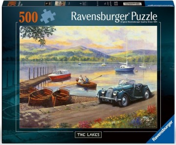 Ravensburger puzzel the lakes 4005555015697   legpuzzel   500 stukjes