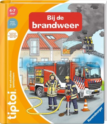 Ravensburger tiptoi bij de brandweer ravensburger