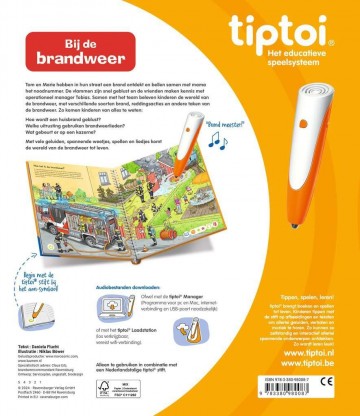 Ravensburger tiptoi bij de brandweer