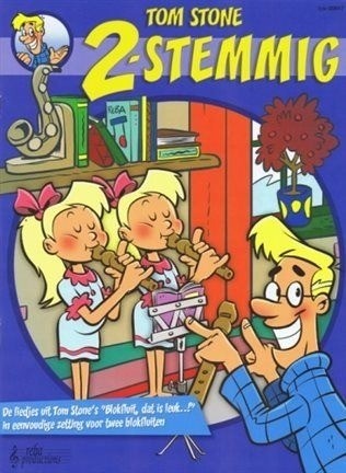 Reba00647 reba productions tom stone 2 stemmig stone tom   2 stemmig   de liedjes van tom stones blokfluit dat is leuk voor twee blokfluiten