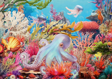 Reef life puzzel 500 xl stukjes 2