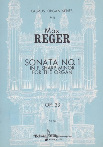 Reger opus 33 blauw