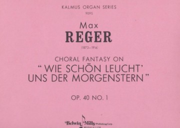 Reger opus 40