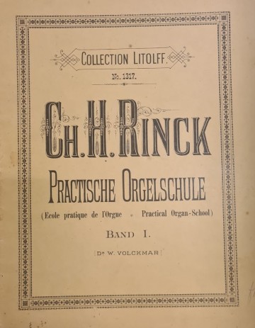 Rinck practische orgelschule