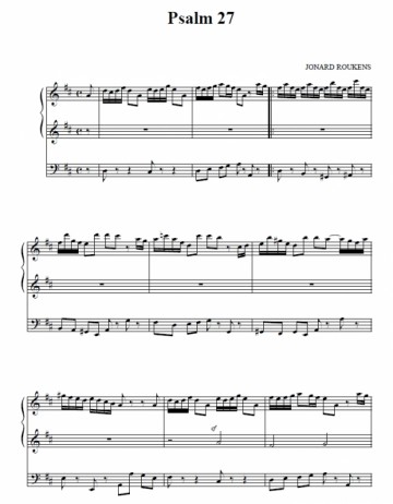 Roukens, Jonard - Psalmen voor orgel