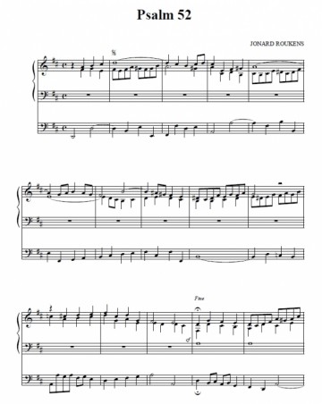 Roukens, Jonard - Psalmen voor orgel