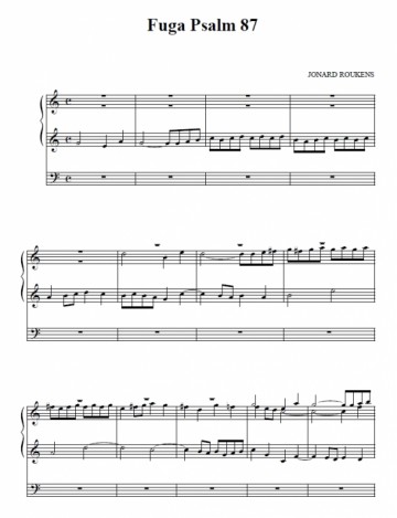 Roukens, Jonard - Psalmen voor orgel