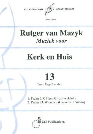 Mazijk, Rutger van - Psalm 6 en 73