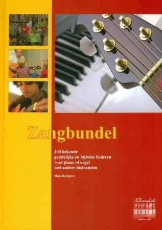 Gele zangbundel Muziekeditie - Nieuw! (Klavarskribo)