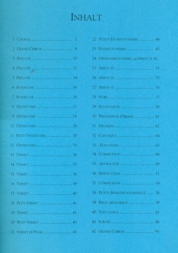 Dubois, Th. - 42 stukken voor orgel