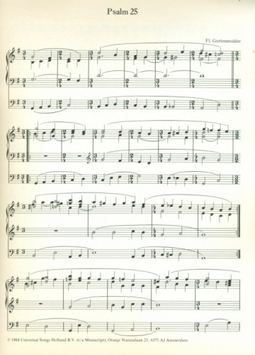 Gortenmulder, Floris - 6 Psalmbewerkingen