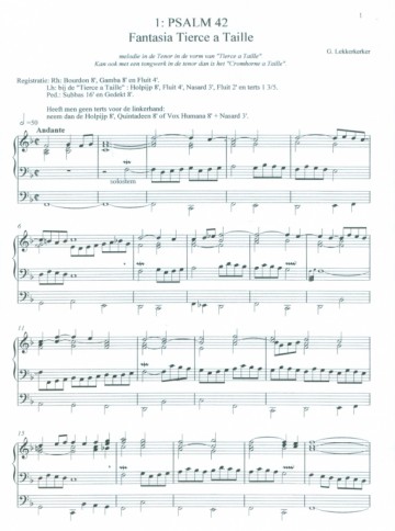 Lekkerkerker, Gijsbert - Psalmen en Gezangen (2)